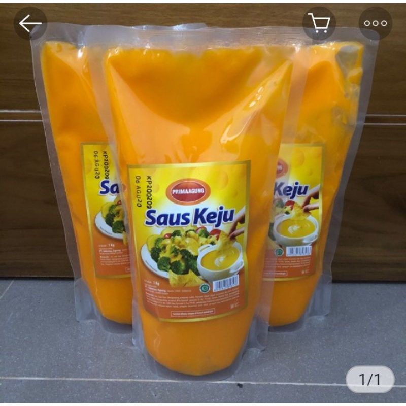 

Prima Agung Saus keju 1kg