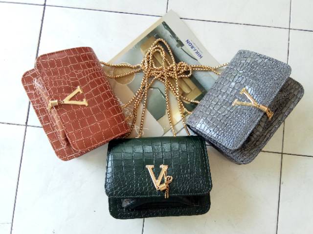 Tas Wanita Croco Kuncir