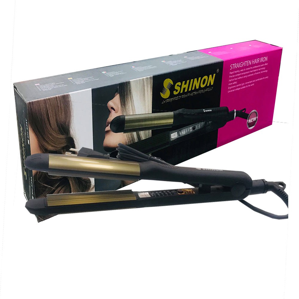 CATOKAN SHINON 523 PLAT SLIM LURUS /GERIGI /CRIMPER ,CATOKAN CURLY 2in1 ori awet dijamin