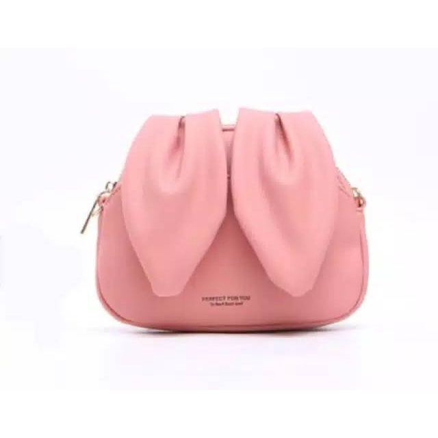 MURMERS READY STOCK!!!TAS WANITA TERBARU HANNA TELINGA TAS SELEMPANG WANITA