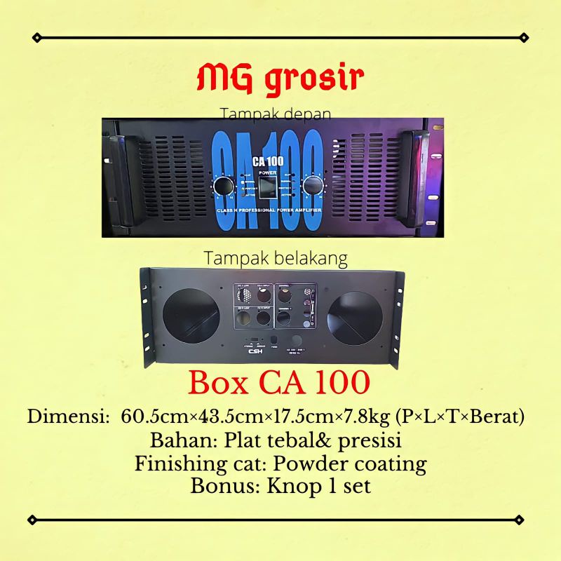 Box power TEBAL CA100 (siap kirim)