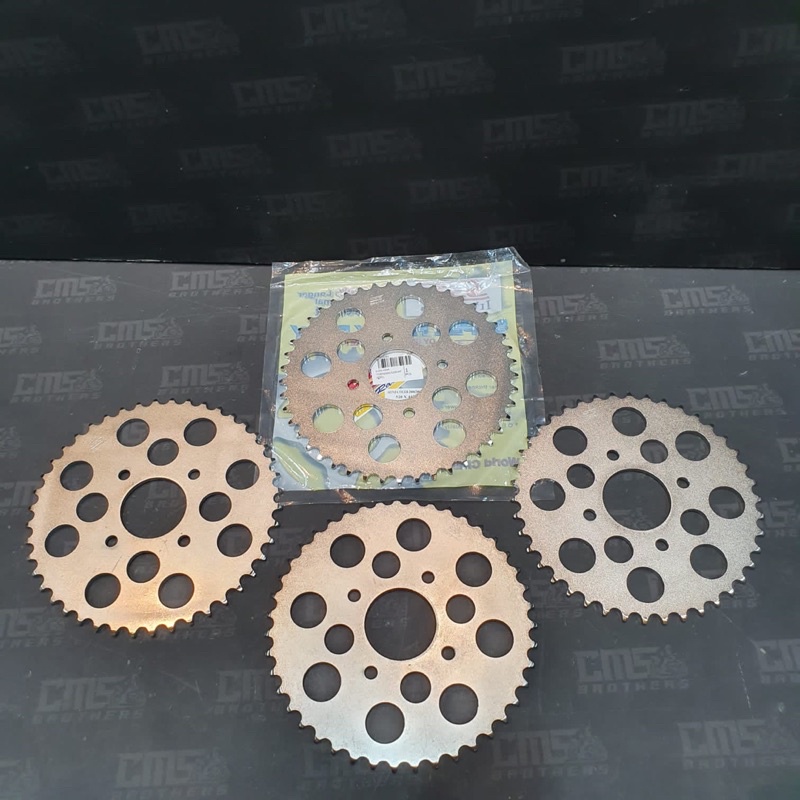 Gear Gir Belakang SSS Tiger 520 42T 43T 44T ChromeGp