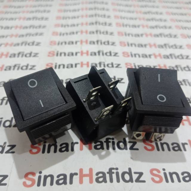 switch on off hitam 25x30mm