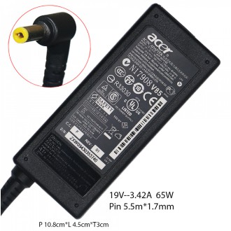 Adaptor Charger Laptop ACER ASPIRE 19V 3.42A ORIGINAL