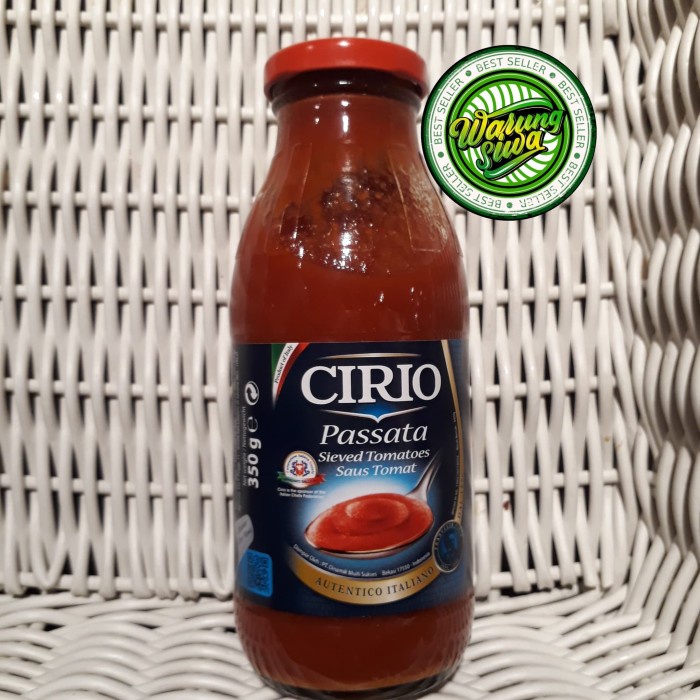 

Cirio passata tomato sauce 350 gram