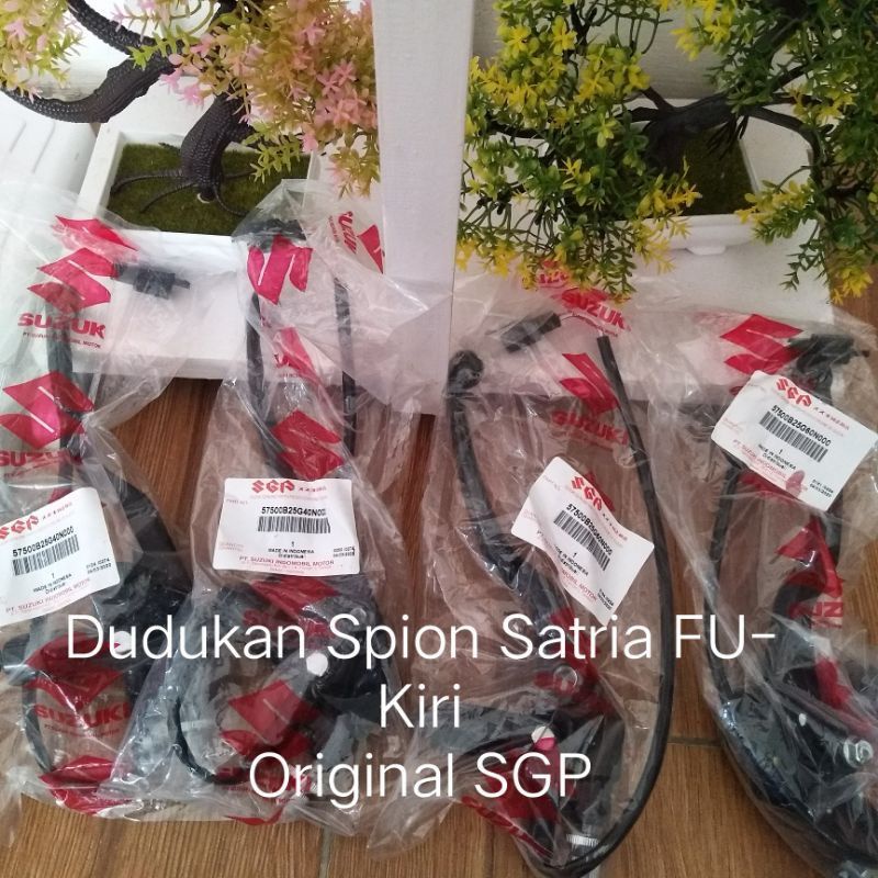 DUDUKAN SPION PLUS HANDLE KOPLING SATRIA FU ORIGINAL SUZUKI ASLI SGP