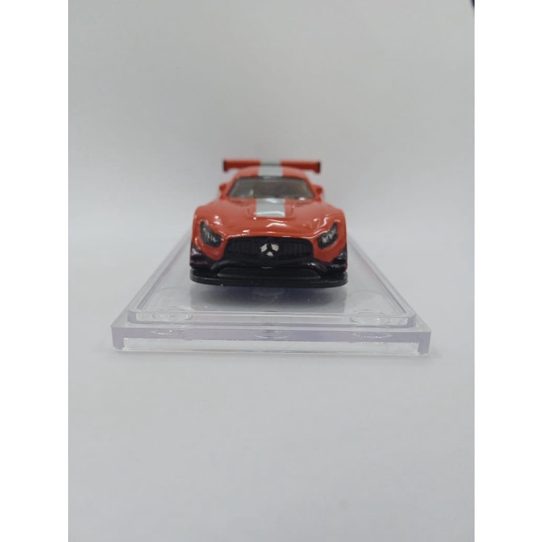 HotWheels 16 MERCEDES AMG GT3 Custom Merah Silver HW Hot Wheels