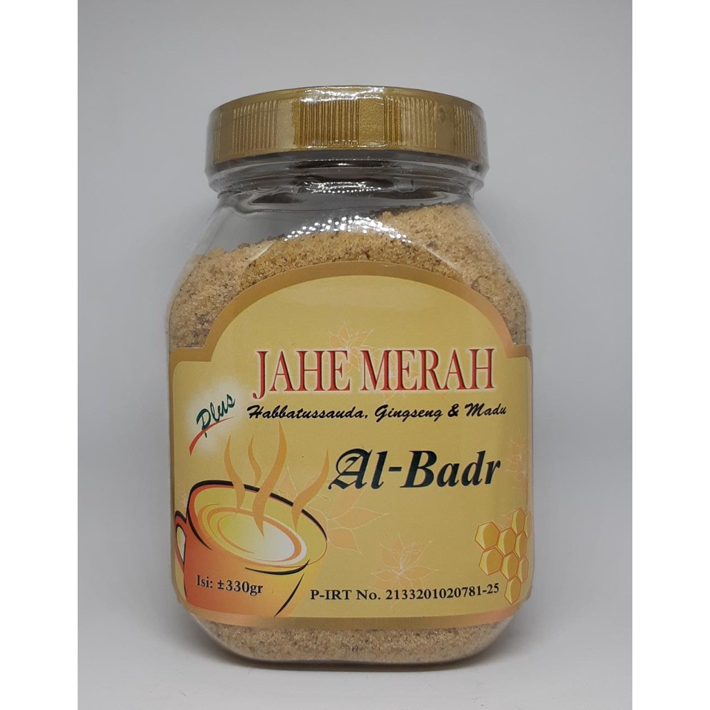 

Jahe merah zein (Kemasan Baru Al-Badr) 330gr / Jahe Mrah Minuman Herbal