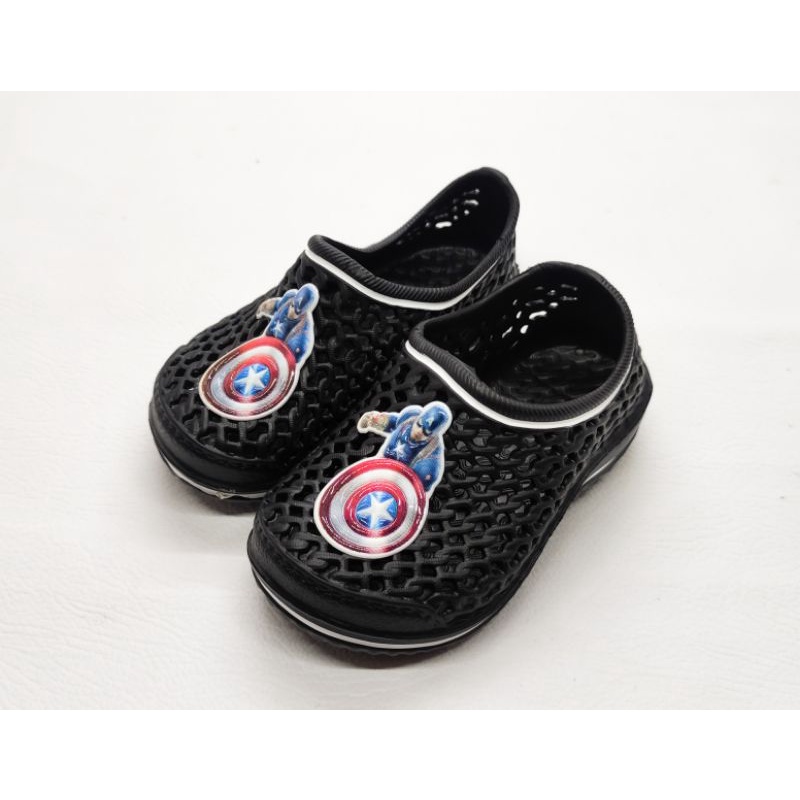 SANDAL SELOP BALACA MOTIF CAPTAIN AMERIKA / SANDAL BAIM ANAK-ANAK / SANDAL BAIM BABY ANAK / SEPATU SLIP ON JARING MOTIF ANAK CAPTAIN AMERIKA / SANDAL BAIM SLIP ON ANAK /SANDAL BALACA TERLARIS / FASHION ANAK-ANAK / SANDAL KARET /SANDAL TRENDY / SANDAL ANAK