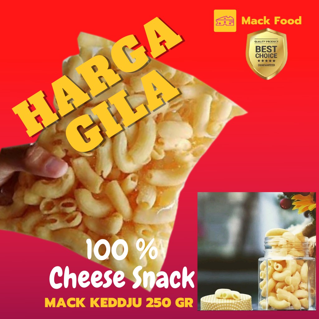 

CAMILAN SNACK CEMILAN KILOAN MURAH KEKINIAN MAKARONI KEJU MK16