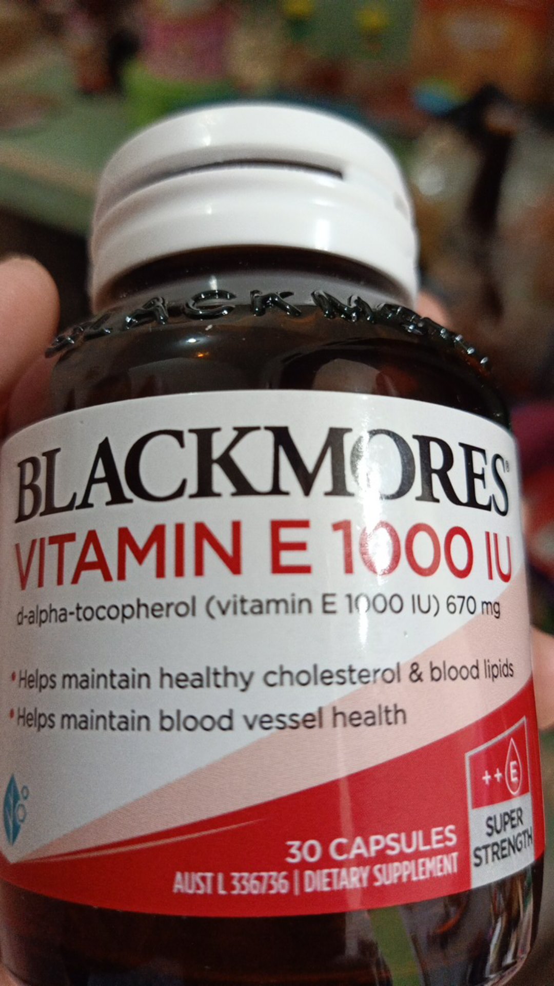 Kebaikan Vitamin E Blackmore 1000 Mg