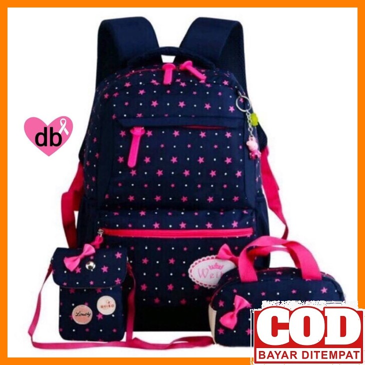 Tas Sekolah Murah Sd Wanita Anak Perempuan Import Remaja HP431 Tas Sekolah Anak Perempuan Mara'S D