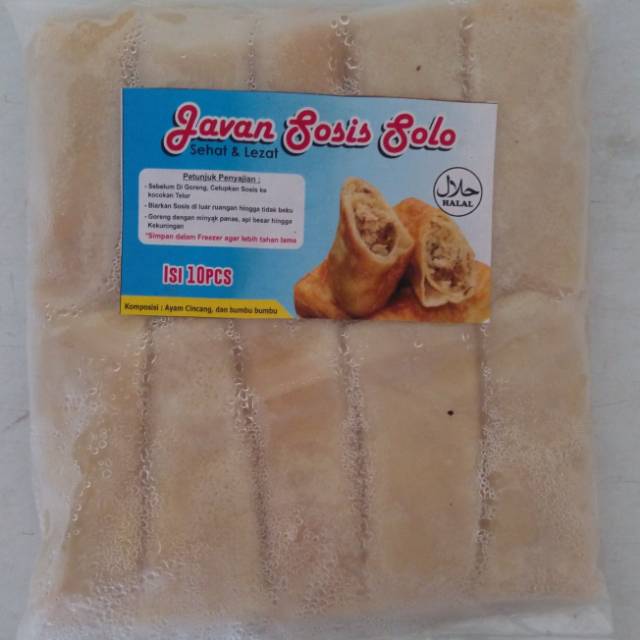 

Sosis Solo Javan (GOSEND, GRAB EXPRESS & JNE YES)