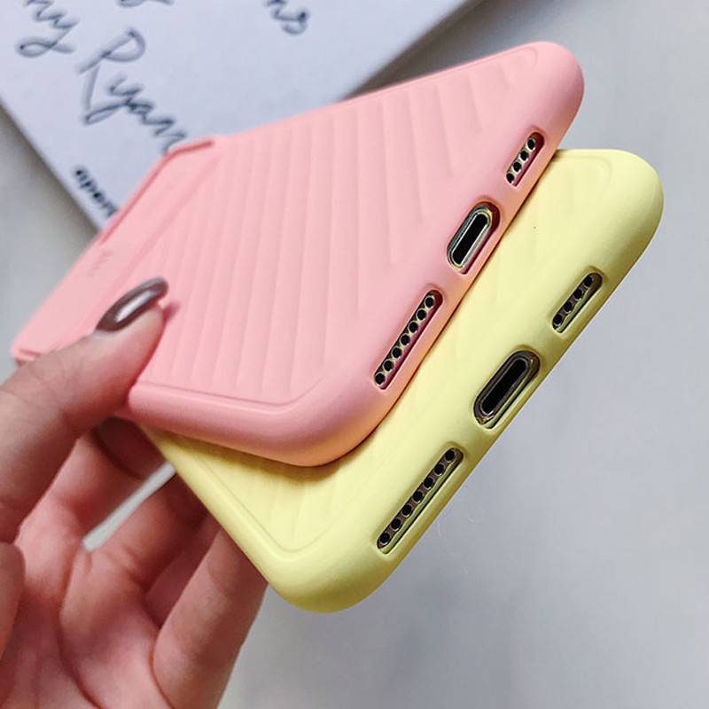 Soft Case Pelindung Lensa Kamera Bahan Silikon Tpu Warna Permen Polos Untuk Iphone 11 12 Pro X Xs Xr Max 7 8 Plus