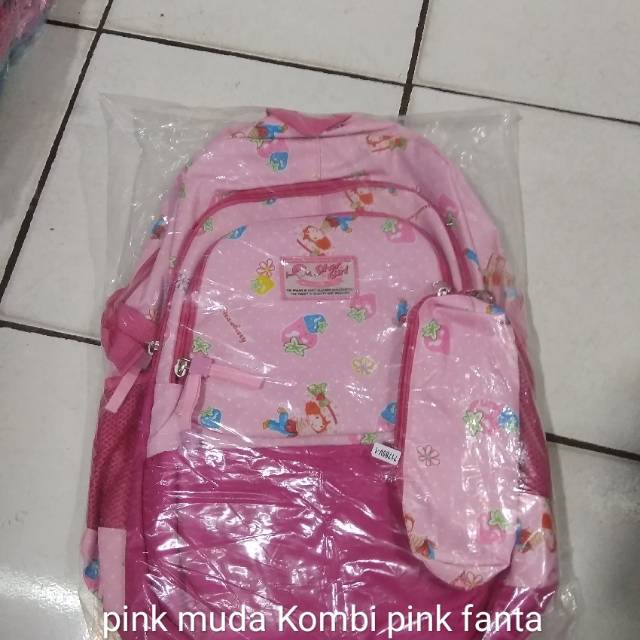 Tas ransel  Alto silver girl strawberry anak wanita 71785V