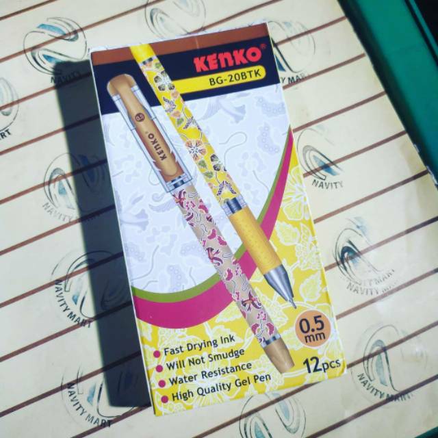 

Pulpen Batik KENKO BG-20BTK (12 Pcs)