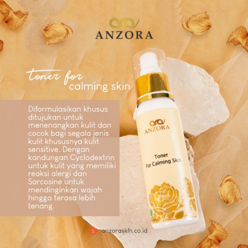 TONER CLAMING untuk menenangkan kulit dan cocok bagi semua jenis kulit, terutama bagi kulit sensitif, kandungan Cyclodextrin yang cocok untuk kulit yang memiliki reaksi alergi dan juiga diperkaya oleh kandungan Sarcosine untuk mendinginkan kulit wajah