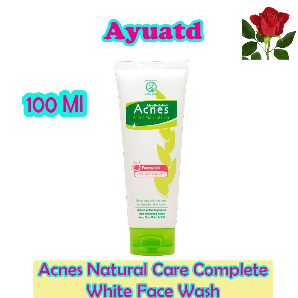 Acnes Natural Care - Face Wash Complete White 100 gr