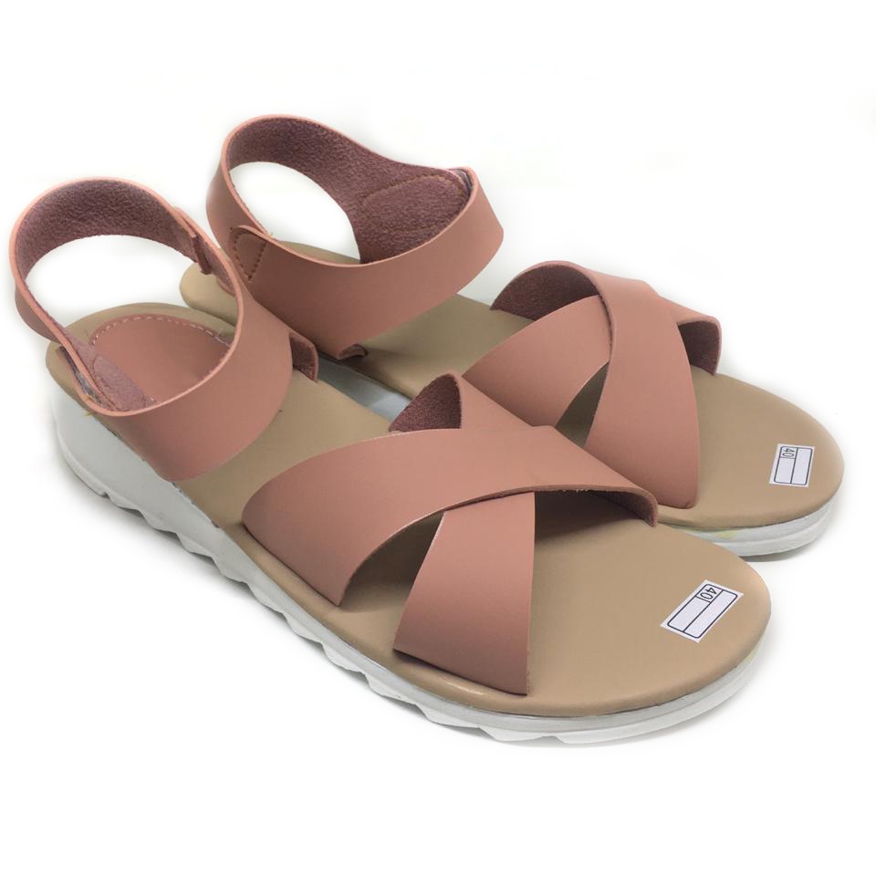 SANDAL WANITA TALI L SILANG 05