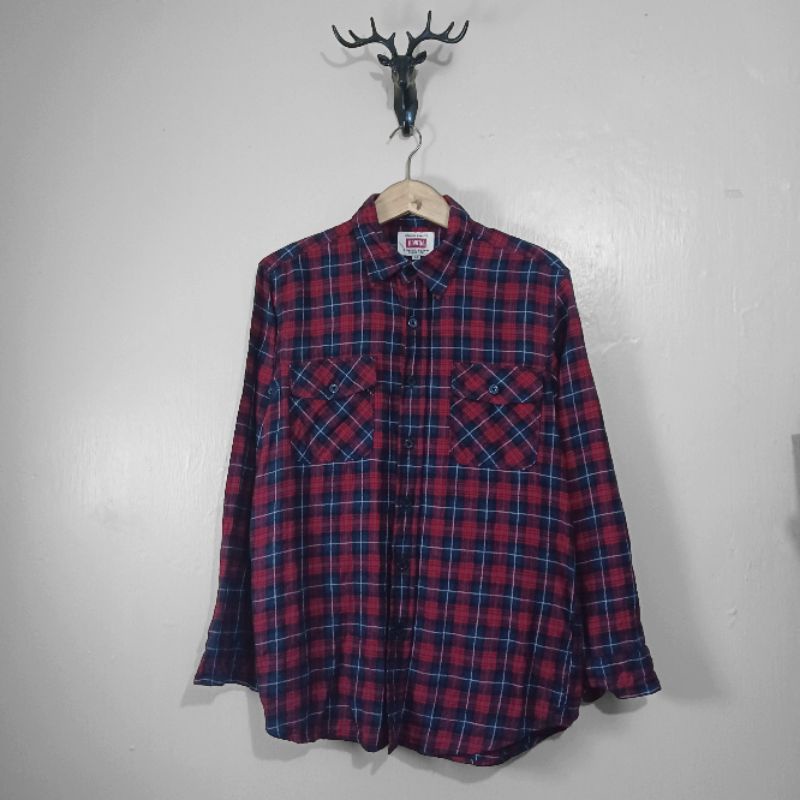 KEMEJA FLANEL Edwin Size M P73 L53