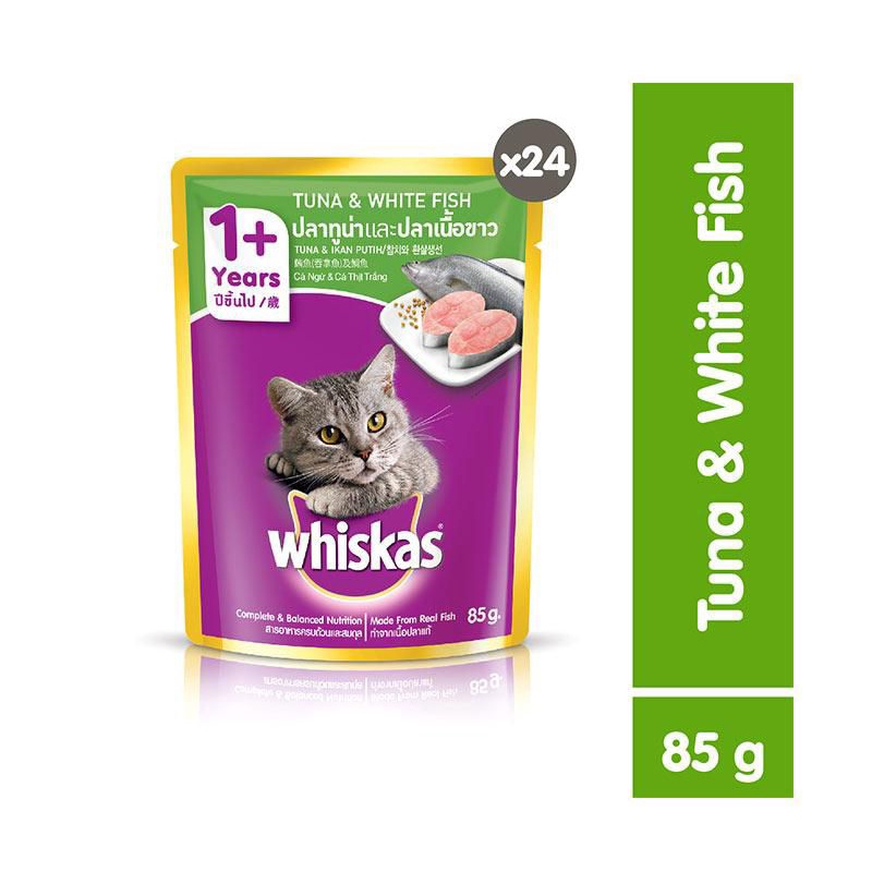 1 Bok whiskas sacheat 1+ Tuna with fish isi 24