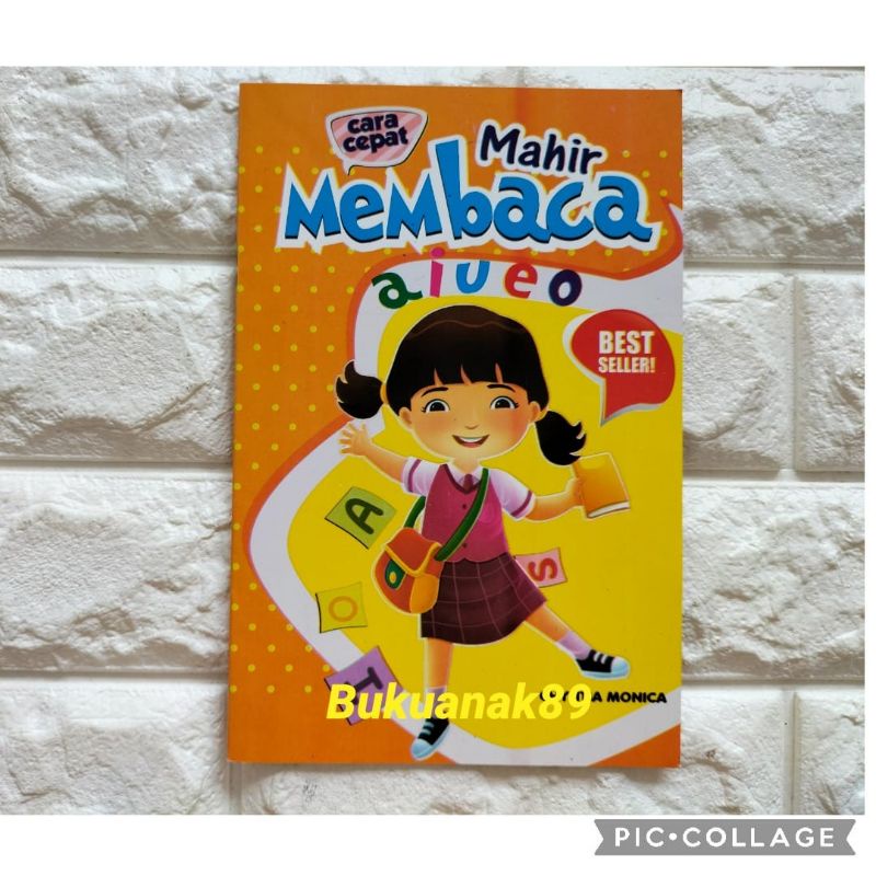 Jual Buku Mahir Membaca (AIUEO) Full Color Untuk Anak TK/PAUD | Shopee ...