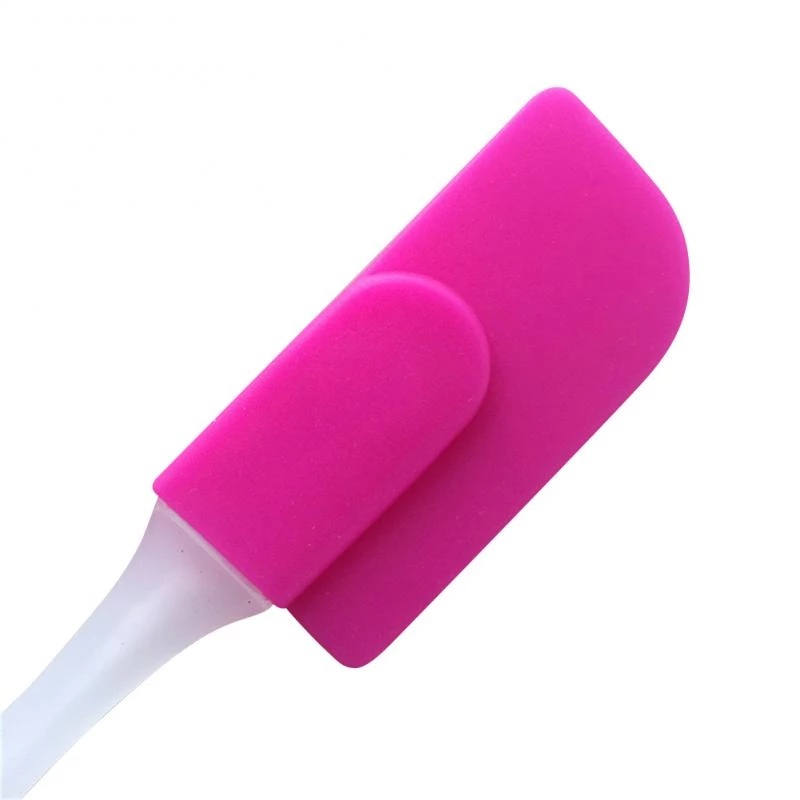 Hot Sale/1pcs Warna Random Silikon Cream Baking Scraper Non Stick Butter Spatula Cutter/Cokelat Penghalus Tahan Panas Dapur Pastry Tools Scraper