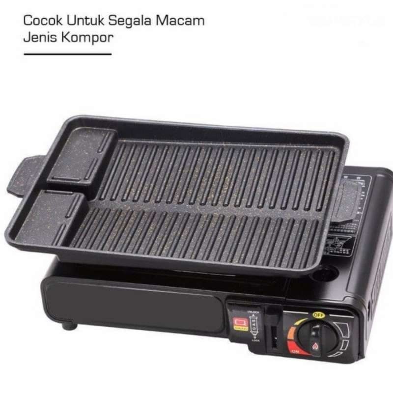 Square Grill Pan GSF G-4517 Anti Lengket Model kotak