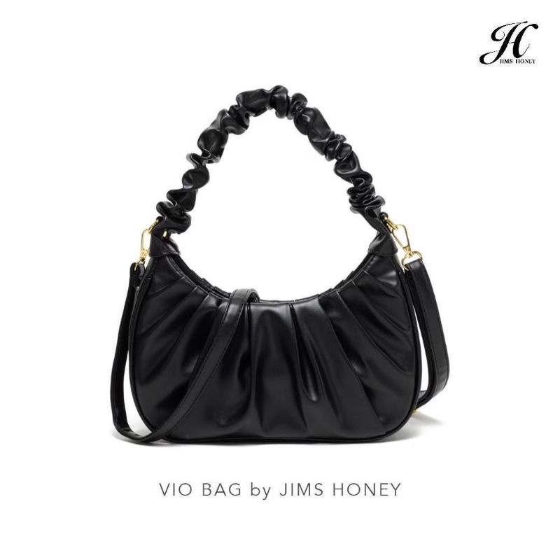 Tas Selempang Wanita Jimshoney Vio Bag Daily Party -Tas Bahu Kekinian Import Slingbag Daily Hangout