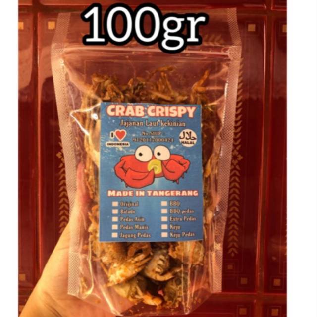 

Baby crab crispy