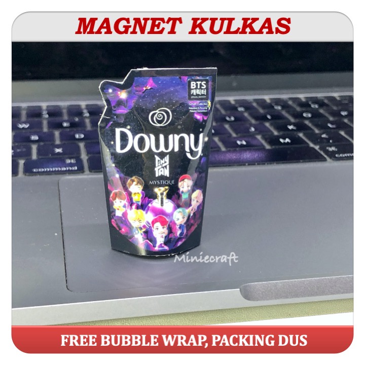 MAGNET / TEMPELAN KULKAS DOWNY TINY TAN