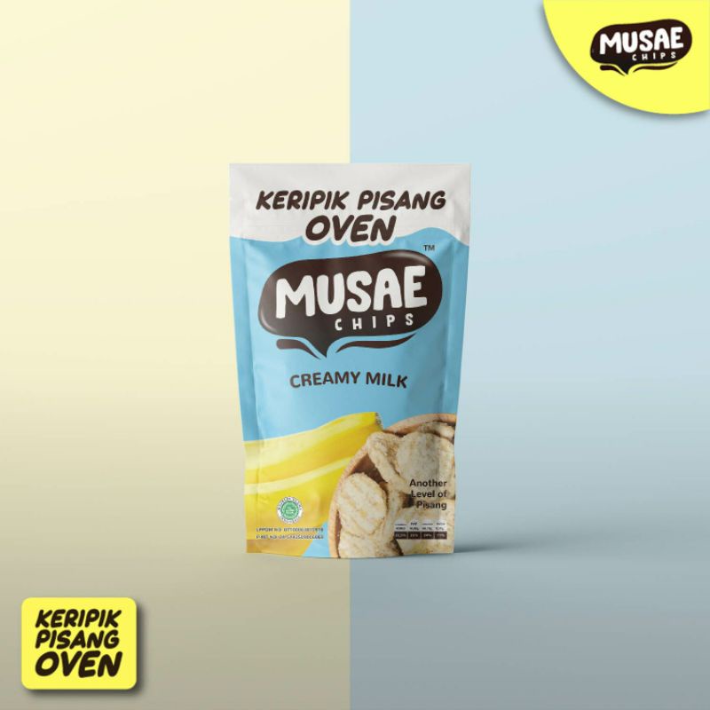 

Musae Chips Milk- Keripik Pisang Oven