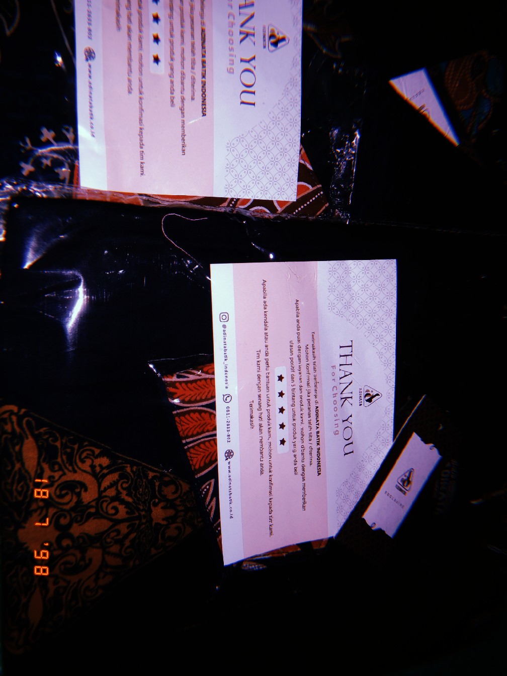 Hem Pendek Adinata Batik Adam