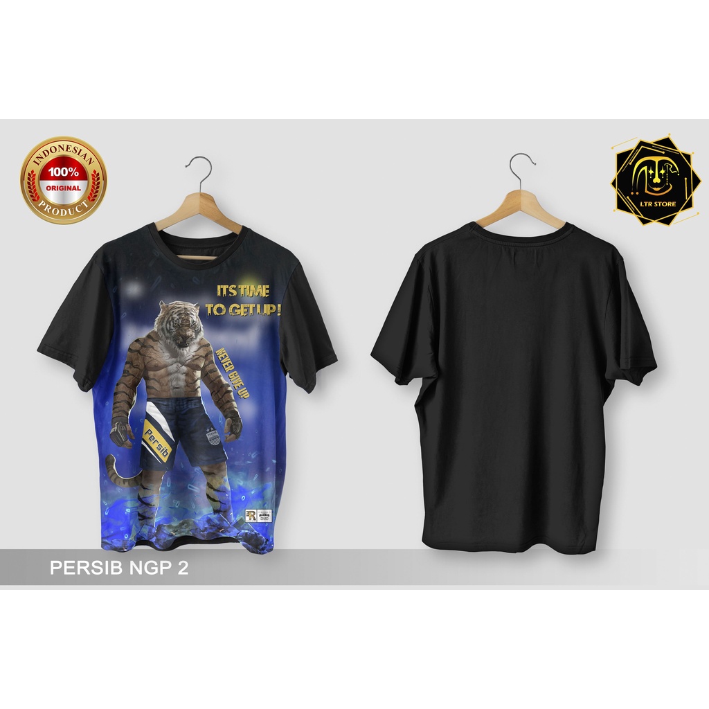 [ BAYAR DI TEMPAT ] BAJU PRINTING GAMBAR SEPAK BOLA PERSIB BANDUNG PERSIB NGP 2 - KAOS DISTRO ORIGIN