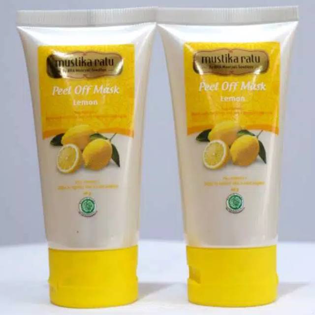 [Mustika Ratu] Peel Off Mask Lemon 60 ml