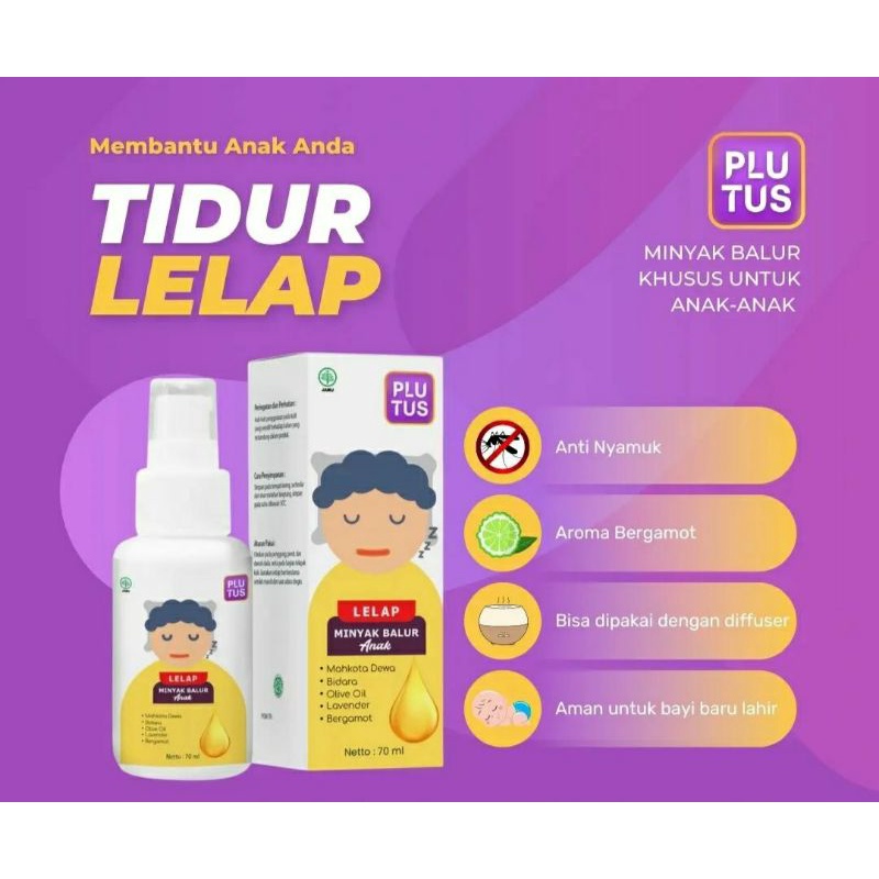 PLUTUS MINYAK BALUR ANAK 70 ML