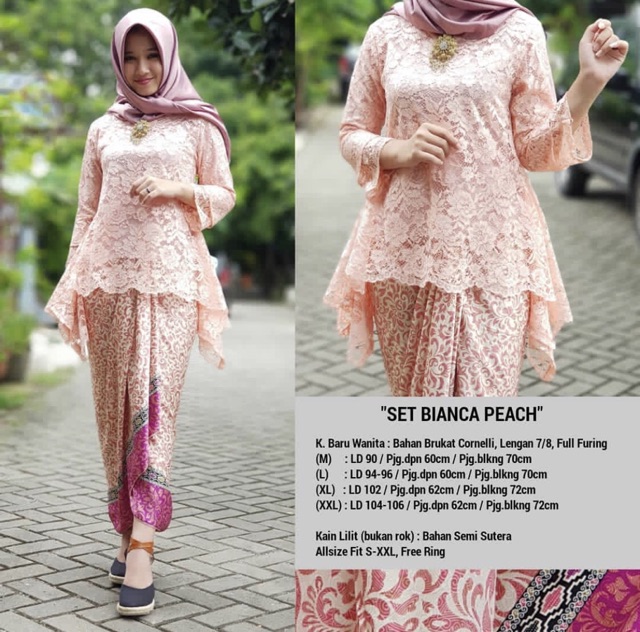 KEBAYA BIANCA / KEBAYA MODERN / KEBAYA WISUDA