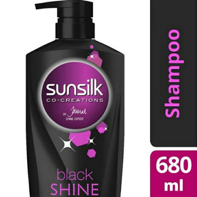 shampoo sunsilk black &amp; shine 680ml