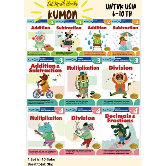 Harga Kumon Math Book Terbaru Sep 2025 | BigGo Indonesia