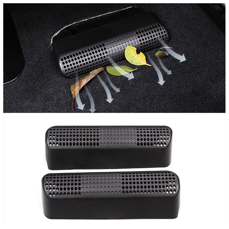 Car Seat Rear AC Heat Floor Air Conditioner Duct Vent Trim Cover Accessories for BMW 3 4 Series GT F30 F34 F36 2013-2018