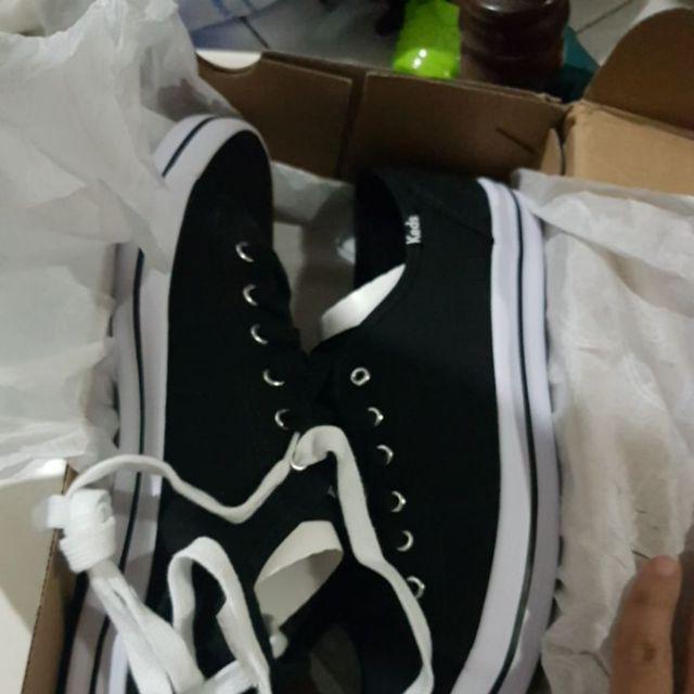 Keds Sepatu Wanita Kickstart Seasonal Solid Black Wf54684