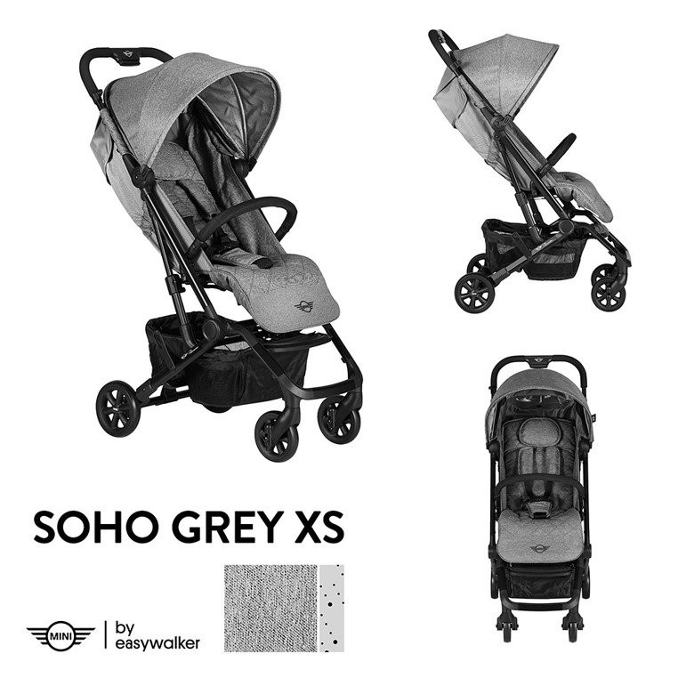 mini by easywalker buggy xs soho grey