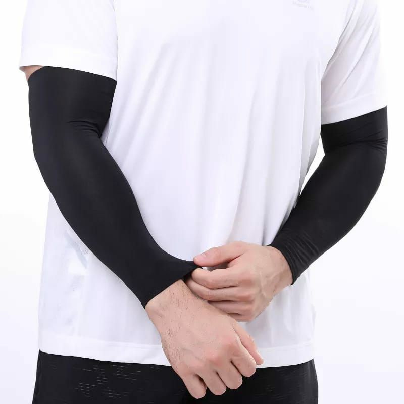 MANSET TANGAN HITAM POLOS/MANSET TANGAN PRIA WANITA