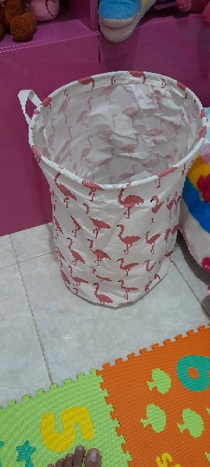 Keranjang Baju Kotor / Laundry Bag Kanvas / Keranjang Lipat