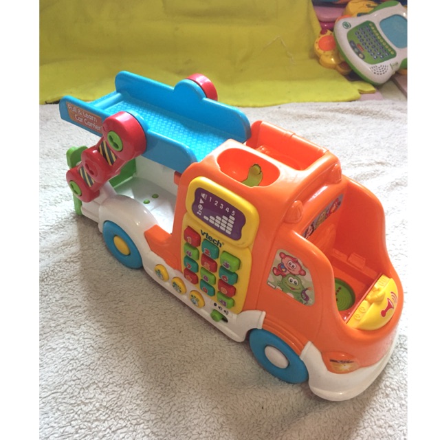Vtech Pull & learn car carrier