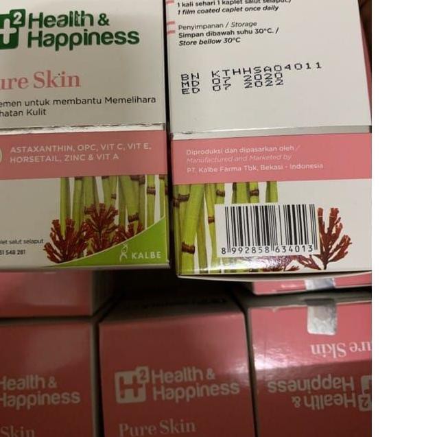 ★ H2 Health Happiness Pure Skin Original Solusi Kulit ►