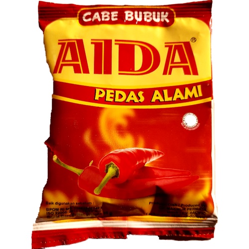 

Aida Cabe Bubuk Pedas Alami 25gr