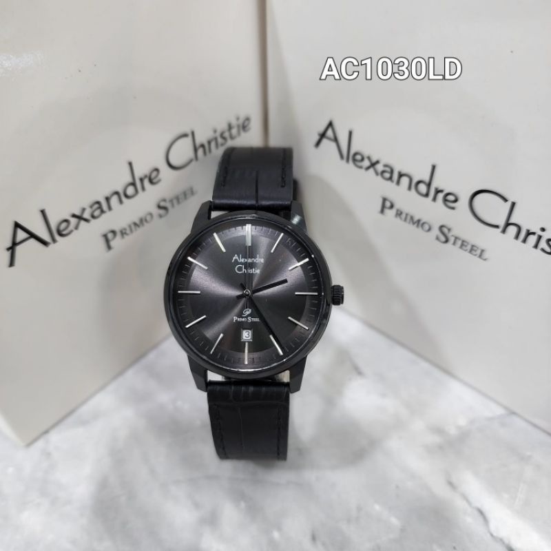 jsm tangan wanita original ALEXANDRE CHRISTIE AC1030LD LEATHER