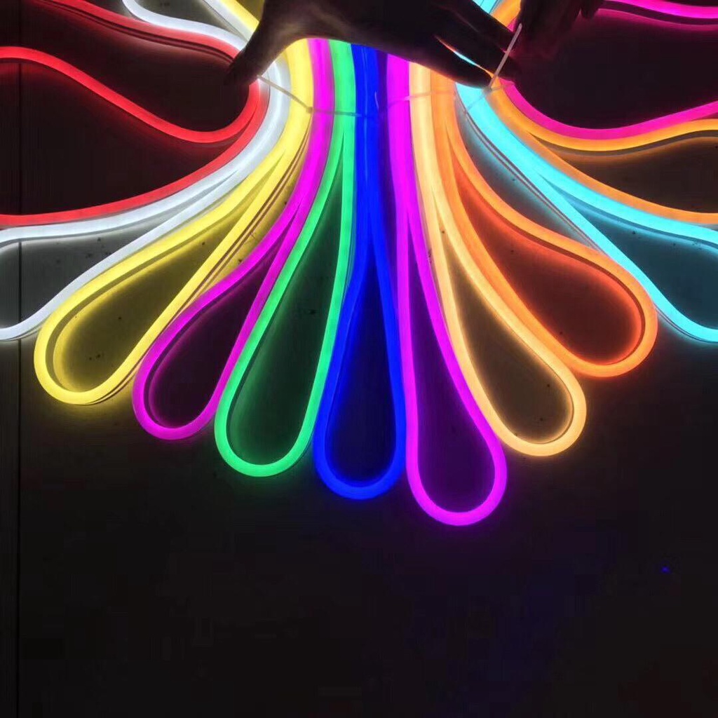 NEON FLEX 220V LAMPU  LED SELANG 220v PANJANG 10M KUALITAS SUPER LAMPU BENTUK SELANG NEON