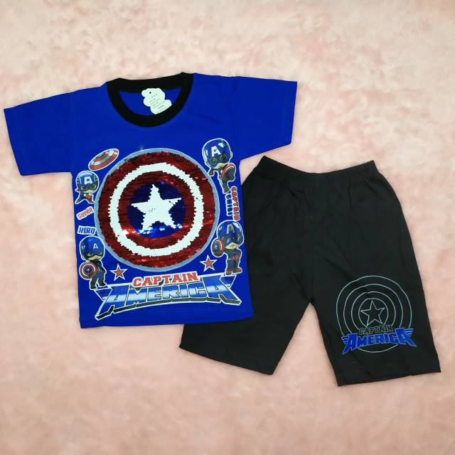 Setelan Anak Model Terbaru Bahan Kaos Size 2-4tahun / Pakaian Anak Laki laki / Baju Anak Cowok